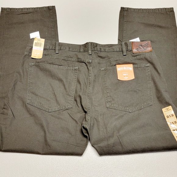 Dockers Mens Work Jeans - 38x30 Straight Fit - NWT - 5 Pocket - 100% Cotton - Picture 10 of 11